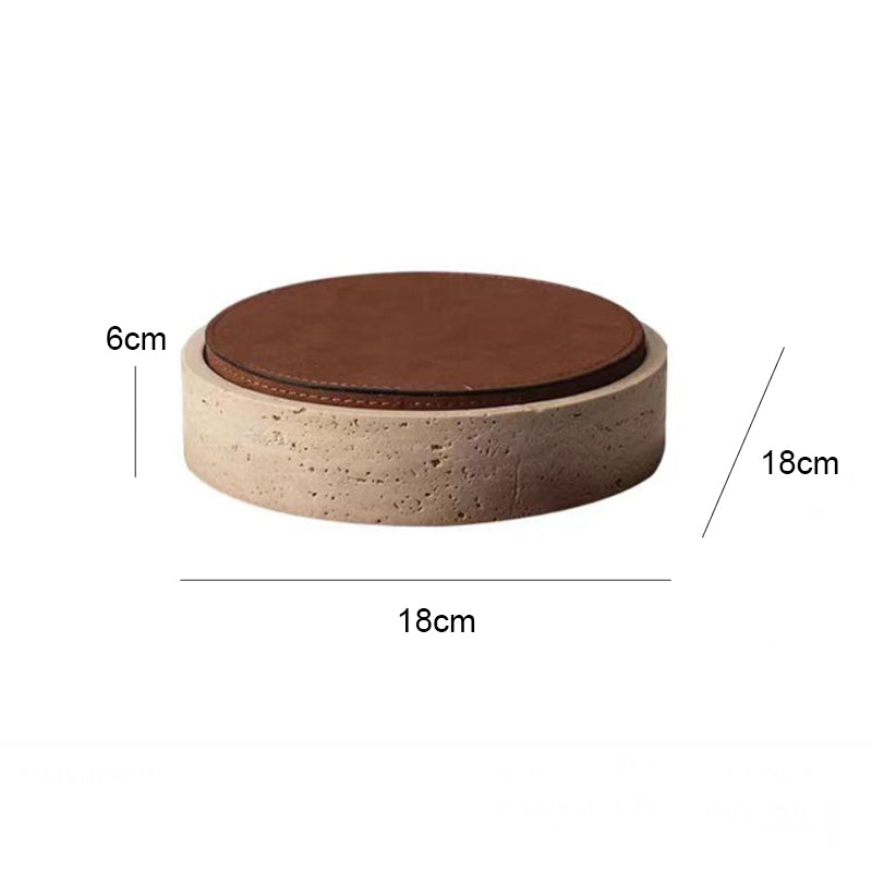 Travertine Jewelry Storage Box