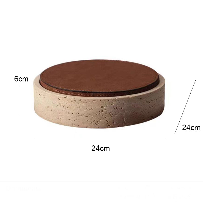 Travertine Jewelry Storage Box