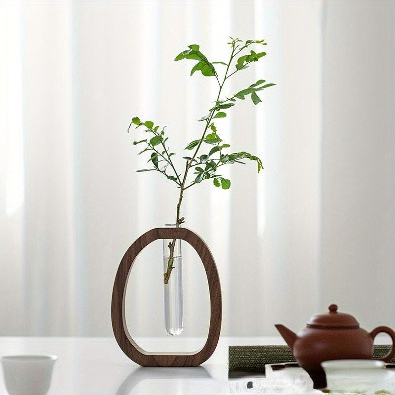 Walnut Bloom Vase Stand