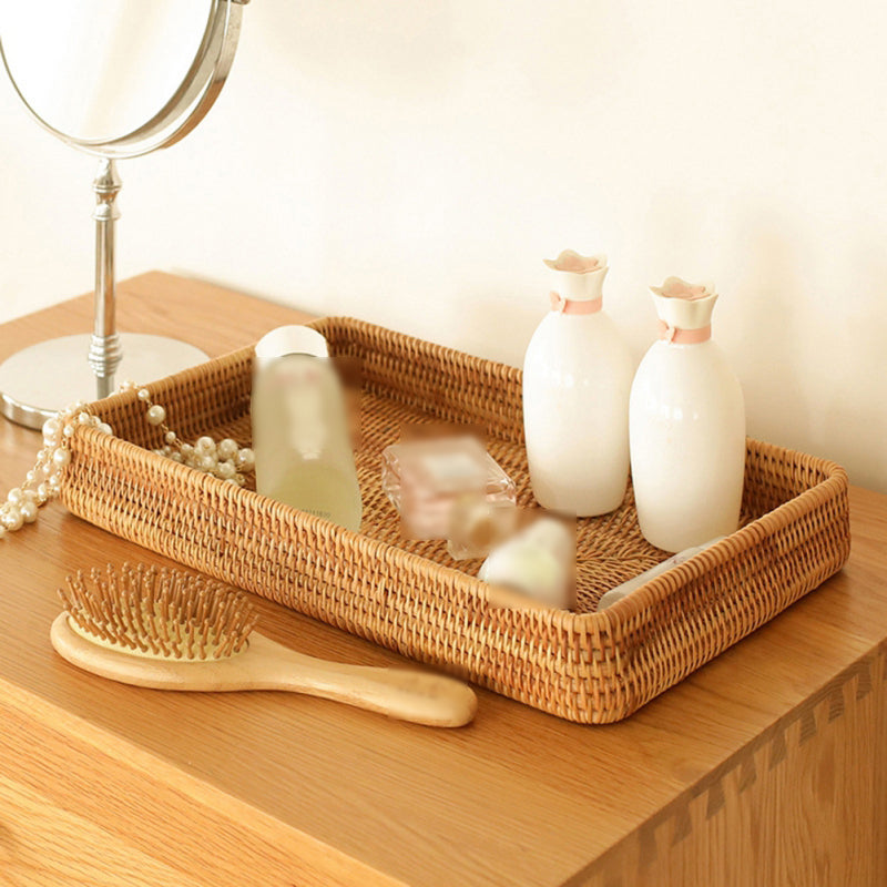 Handwoven Rattan Basket