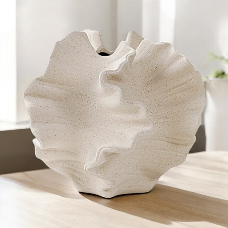 Coral Ceramic Vase