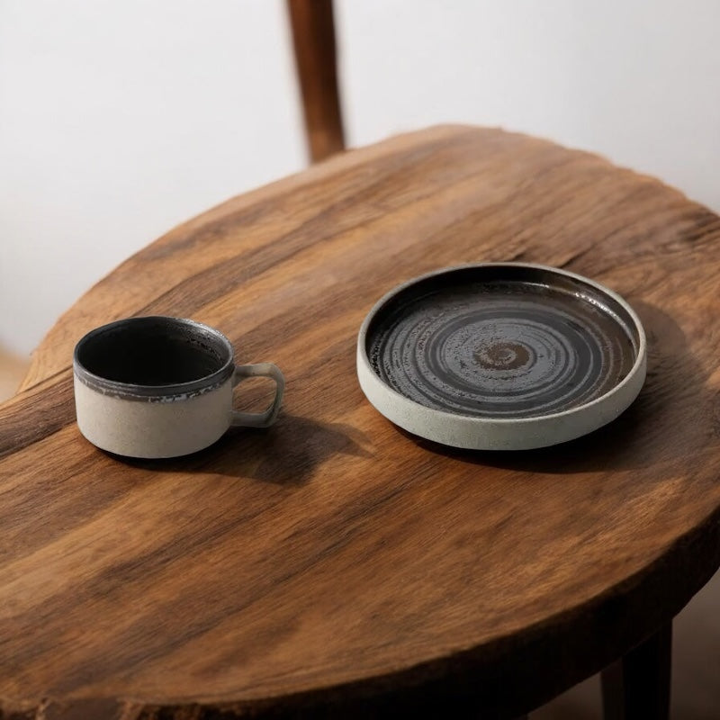 Handmade Pottery Coffee Mug Set