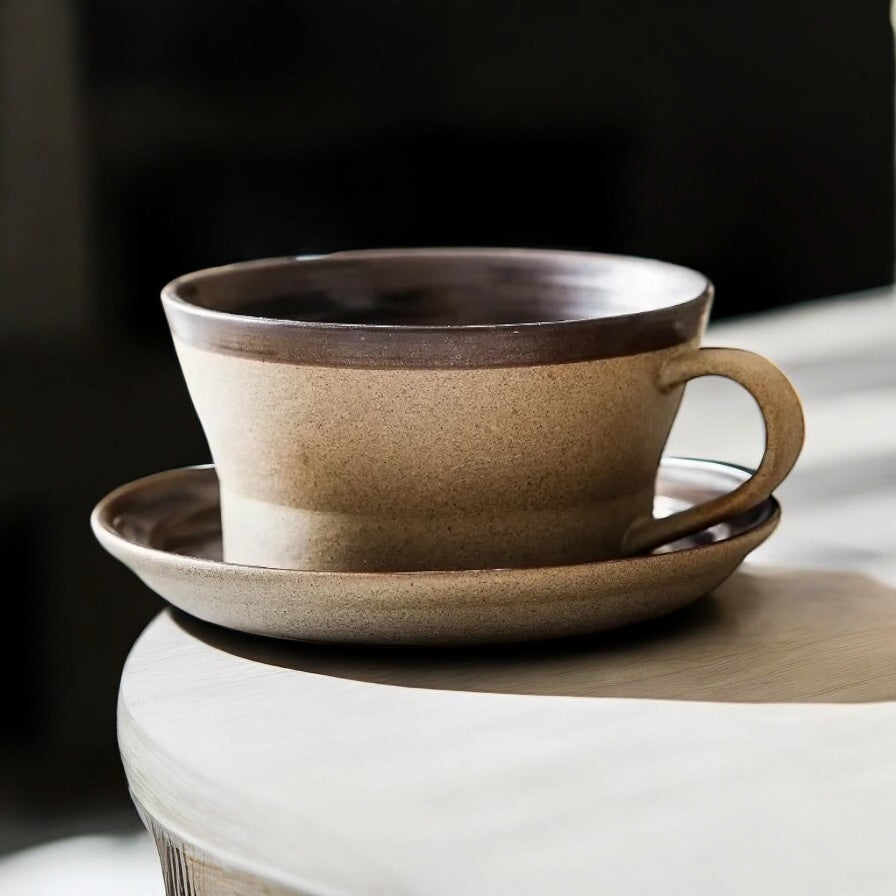 Handmade Pottery Coffee Mug Set