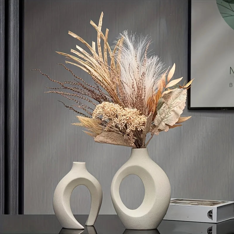 Nordic Hollow Vase Duo