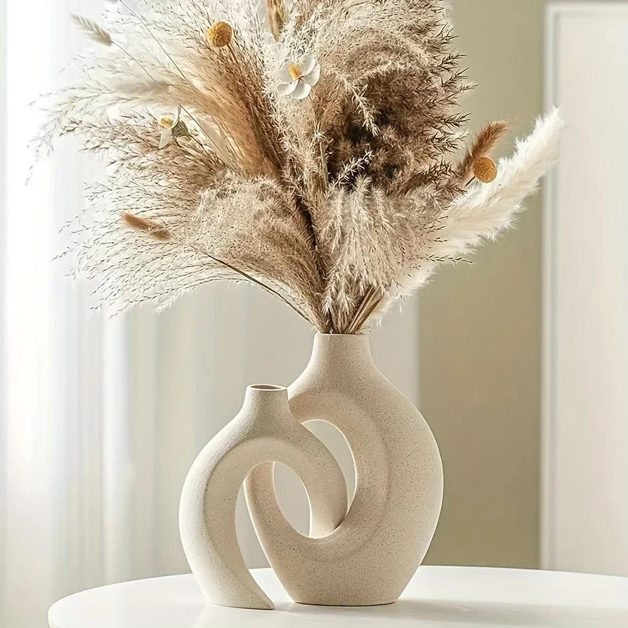 Nordic Hollow Vase Duo