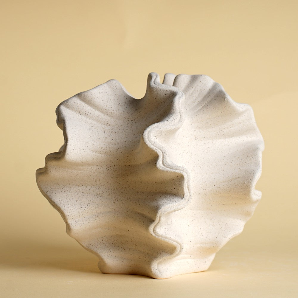 Coral Ceramic Vase