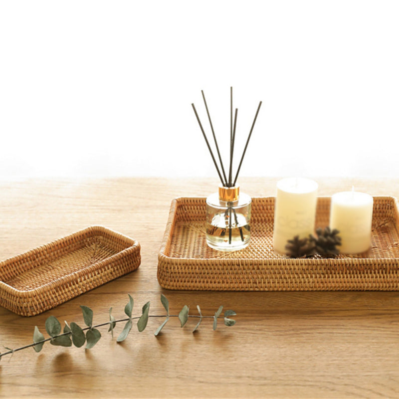 Handwoven Rattan Basket