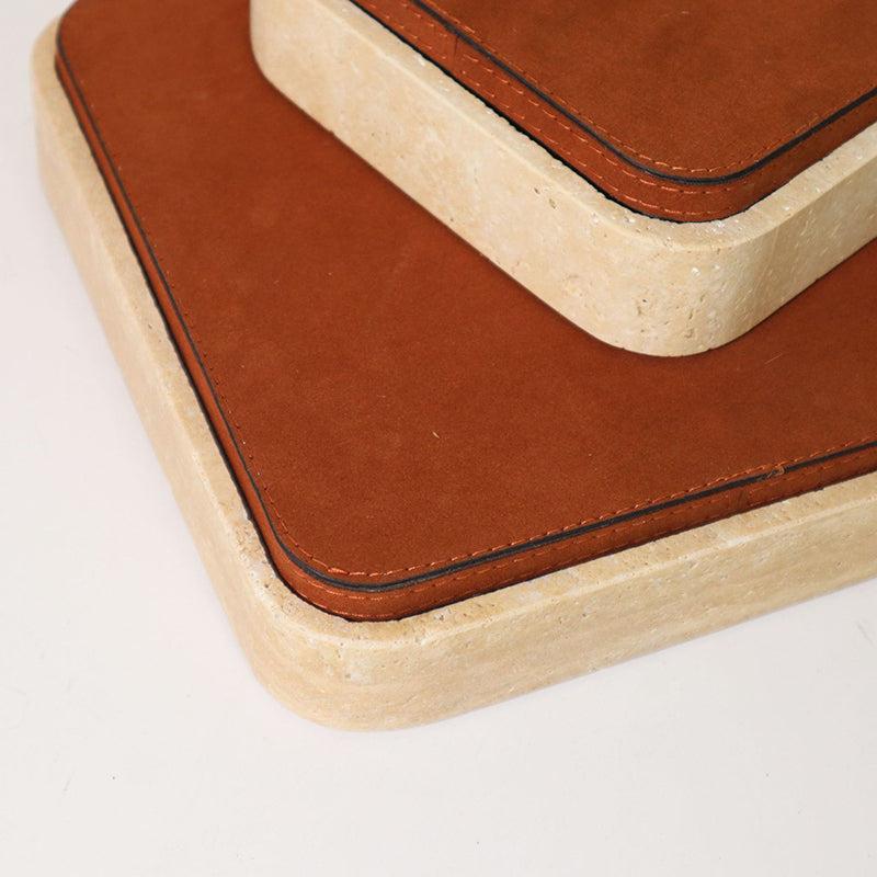 Travertine Jewelry Storage Box