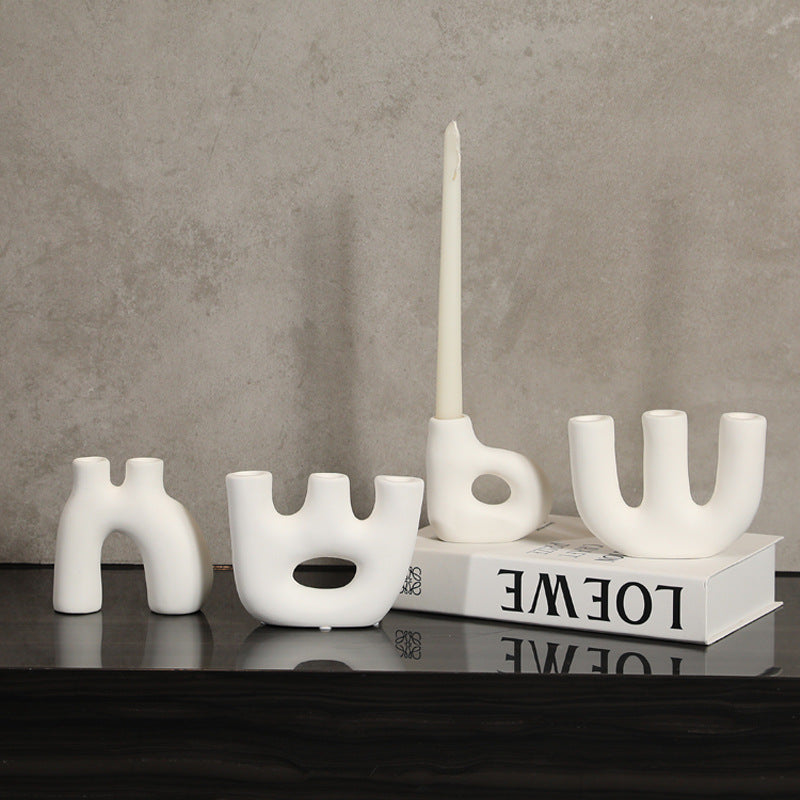 Classical Ceramic Candle Holder