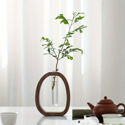 Walnut Bloom Vase Stand