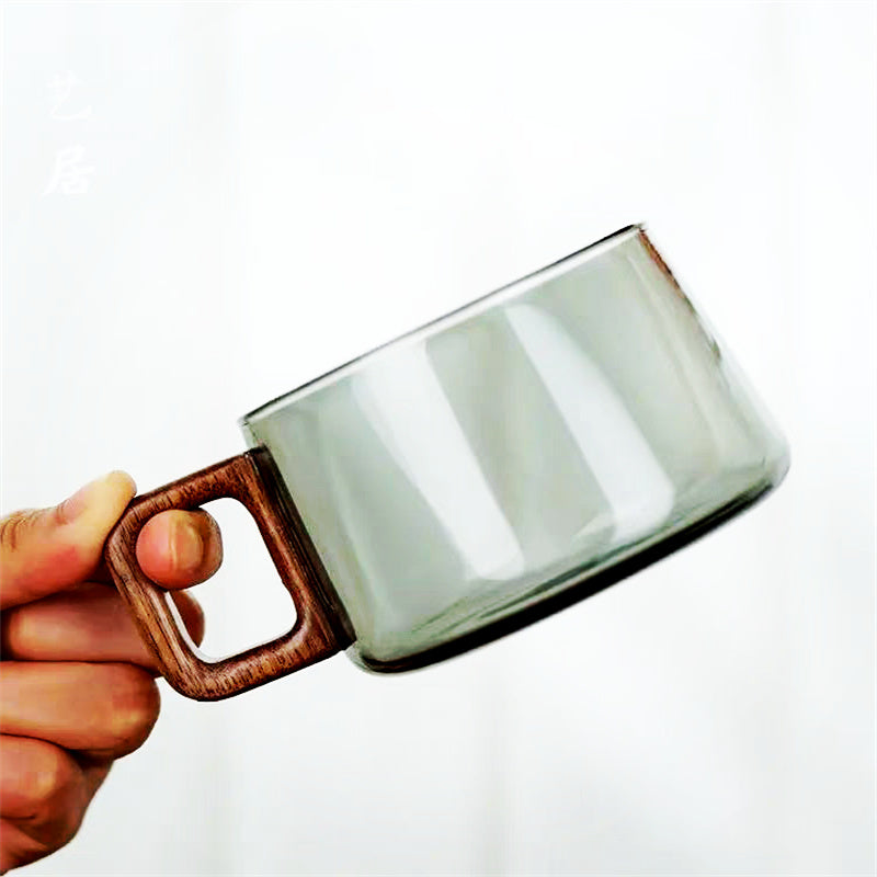 Latte Glass Mug Set