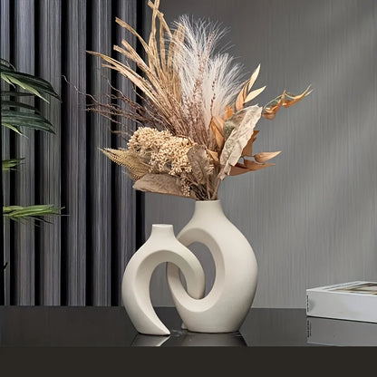 Nordic Hollow Vase Duo