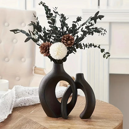 Nordic Hollow Vase Duo
